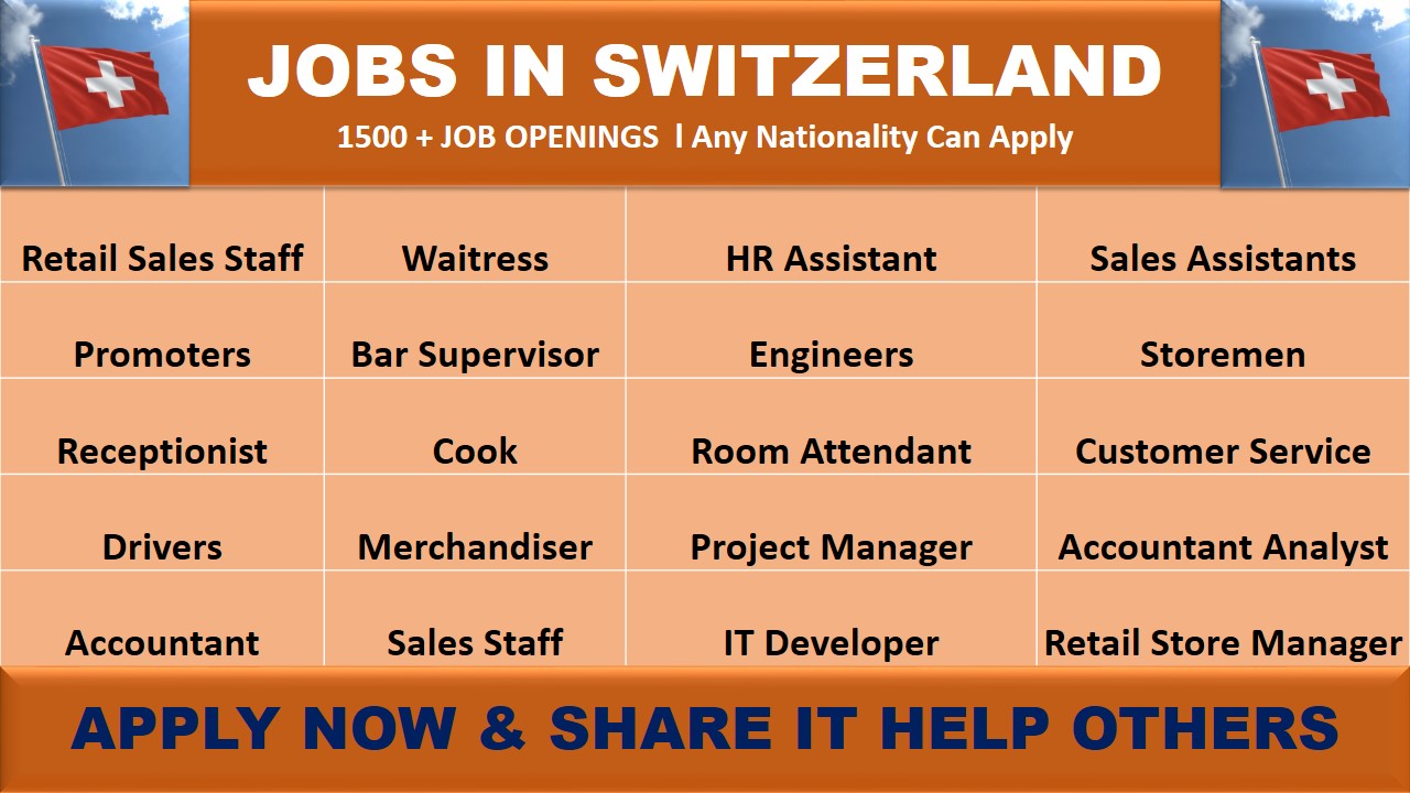 English jobs in switzerland zurich