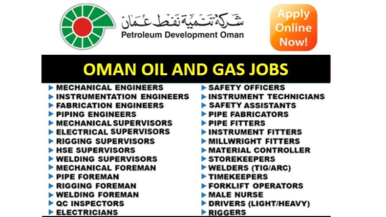 Oman Oil And Gas Jobs Apply Now